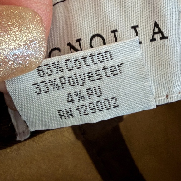 Magnolia Farms Waco Texas Distressed Hat Cap Brown Cow Head - Picture 12 of 12